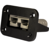 soc2 Flush Mount Anderson Plug 50A Connector Kit Mounting Bracket (1pcs Male-1pcs Female)