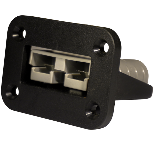 soc2 Flush Mount Anderson Plug 50A Connector Kit Mounting Bracket (1pcs Male-1pcs Female)
