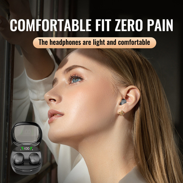 O1CN01vI2vcs2IFlLMW7MlV_!!2214906039257-0-cib.600x600 Bluetooth headset new in-ear true wireless noise reduction ultra-small mini sleep binaural Bluetooth headset